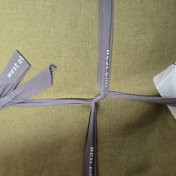 ❤️BUY 2 GET 1 FREE West Elm European Flax Linen Duvet,Cedar - Picture 10 of 10